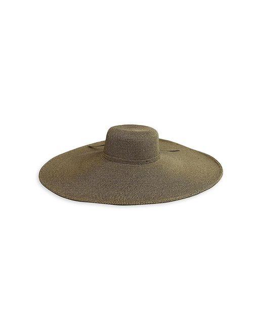 San Diego Hat Brown Ribbon Floppy Sun Hat