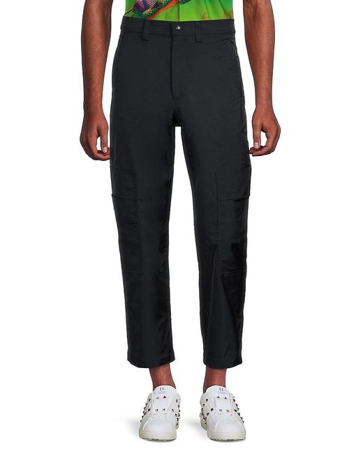 Valentino Black Cropped Pants for men
