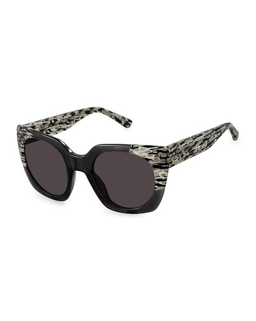 L.A.M.B. Gray 50mm Square Cat Eye Sunglasses