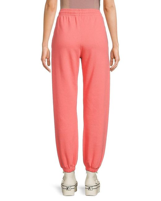 Off-White c/o Virgil Abloh Pink Swimming Man Ankle Joggers