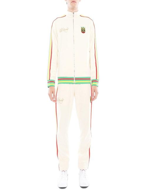 Cult Of Individuality White Bob Marley 2-Piece Track Suit for men