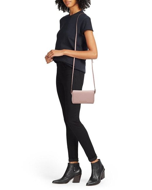 Marc Jacobs Pink Leather Mini Shoulder Bag