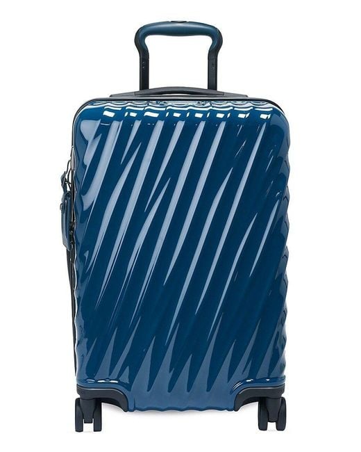 Tumi 19 Degree International Expandable Carryon in Blue Lyst