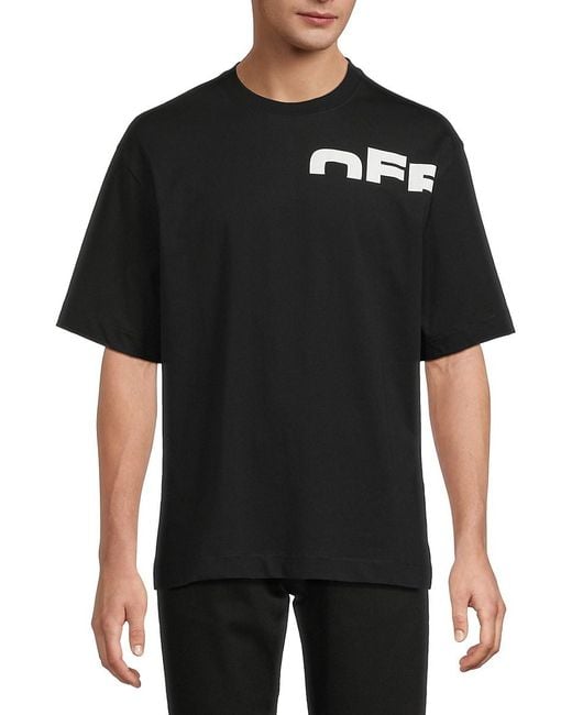 Off-White c/o Virgil Abloh Black Off Shared Skate Cotton T-shirt for men
