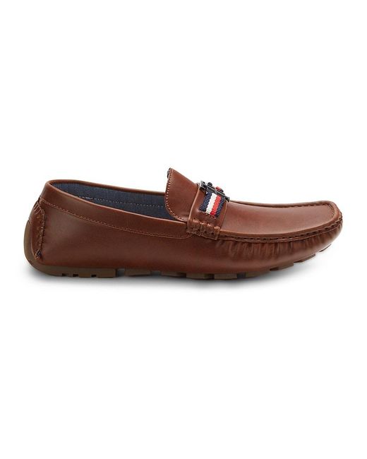 Tommy Hilfiger Brown Tmatino Driving Loafers for men