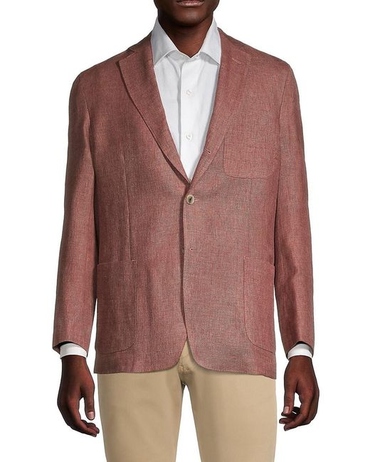 Brooks Brothers Regentfit Wool Suit Separate Sportcoat in Dark Pink