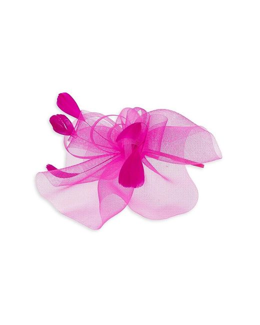 San Diego Hat Pink Girl'S Bow Organza Headband