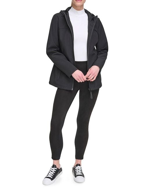 Calvin Klein Black Softshell Zip Jacket