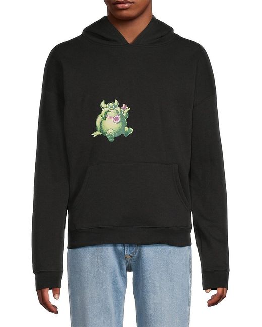 KROST Black X Candyland Plumpy Graphic Hoodie for men