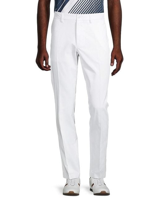 J.Lindeberg Synthetic J.lindeberg Elof Golf Pants in White for Men Lyst