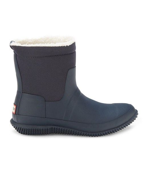 shearling rain boots