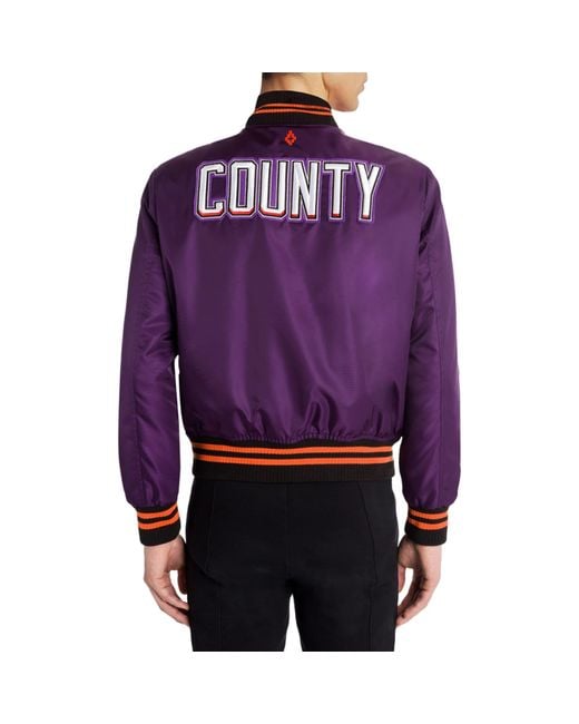 MARCELO BURLON MIAMI スタジャン marcelo-burlon-VIOLET-Miami-