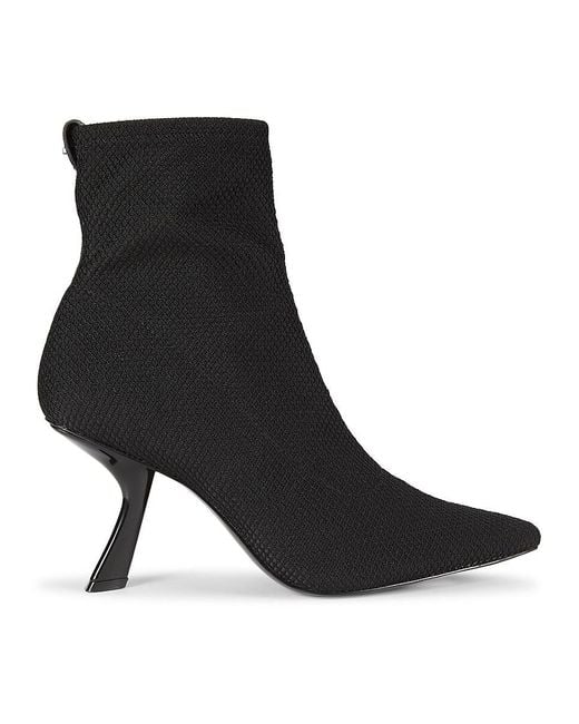Karl Lagerfeld Black Kyle 80Mm Heeled Ankle Boots