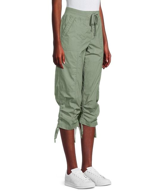 DKNY Gray Cropped Pants