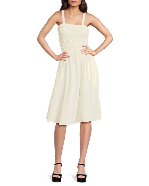 cream mid length dress add it to the KIRA MINI DRESS No Labels Size:Pre - order 4 years