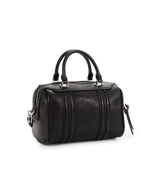 Calvin Klein Mini Blake Top Handle Bag in Black | Lyst