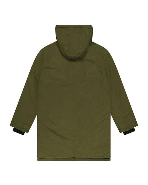 Wesc Green Winter Hooded Parka for men