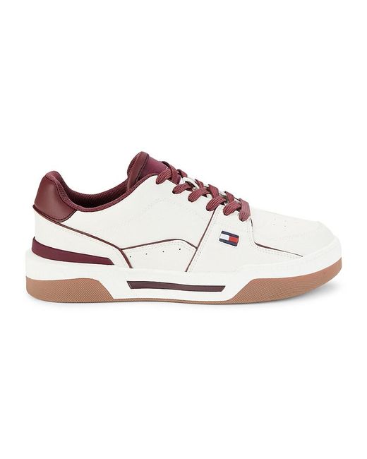 Tommy Hilfiger Pink Colorblock Sneakers for men