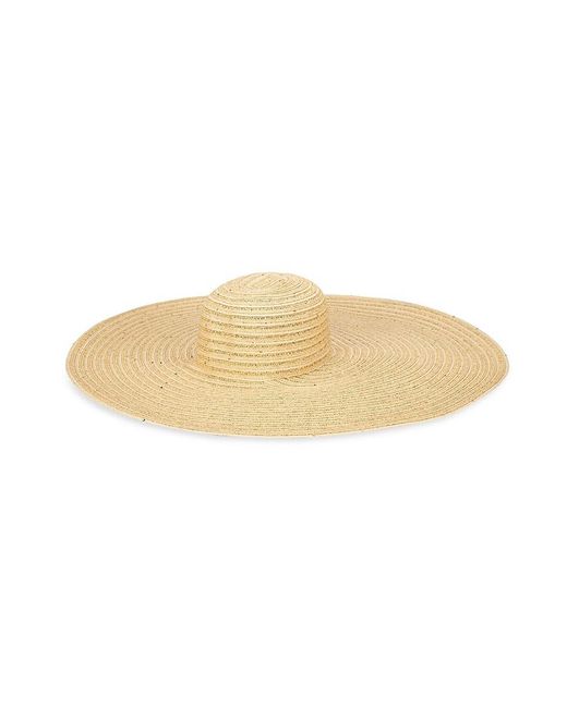 San Diego Hat Natural Santa Rosa Floppy Sequin Sun Hat