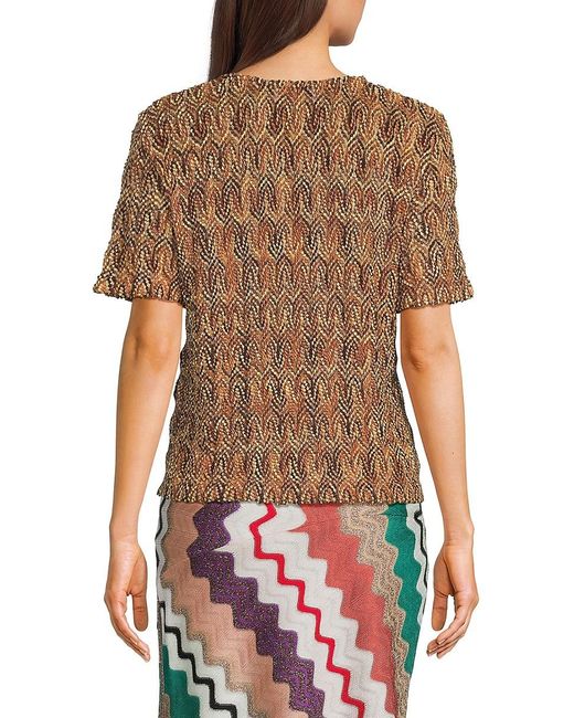 Missoni Textured Wool T-Shirt