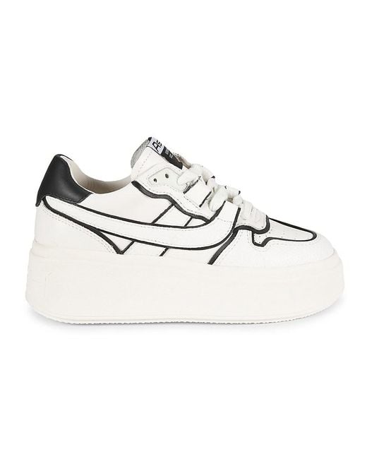 Ash Multicolor 51Mm Leather Platform Sneakers