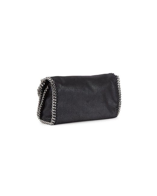 Stella McCartney Falabella Vegan Leather Crossbody Bag in Black Lyst