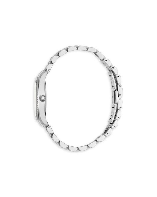 Roberto Cavalli Gray 31mm Stainless Steel & Crystal Bracelet Watch