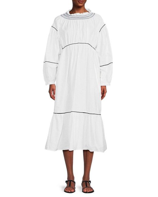 Something navy white dress sales