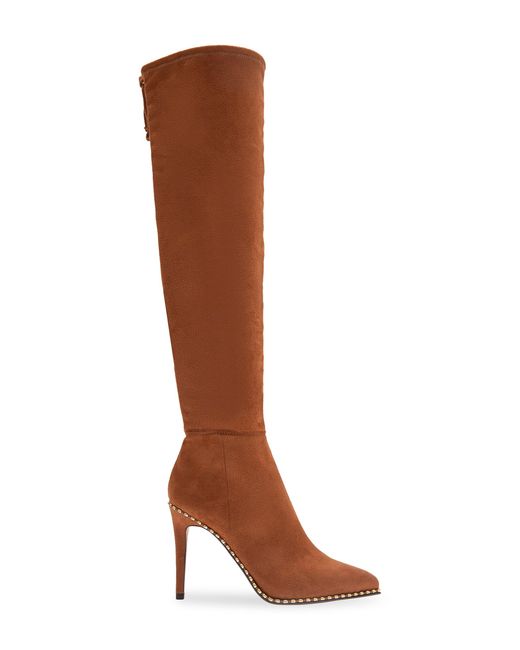 BCBGeneration Hilanda Studded Stiletto Over-the-knee Boots in Camel ...