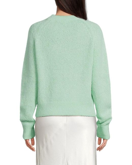 A.L.C. Green A. L.C. Frankie Alpaca-Merino Wool Blend Sweater