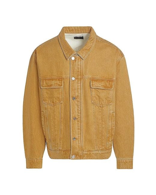 RTA Natural Danny Vintage Denim Jacket for men