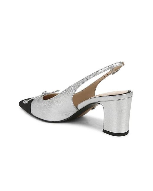 Sam Edelman Willette 65Mm Metallic Slingback Pumps