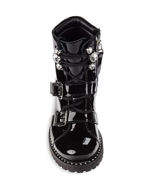 Patent leather duty boots 2025