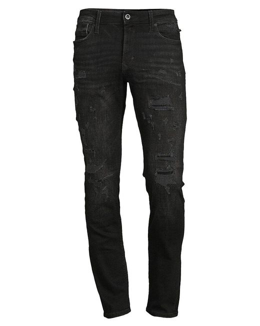 Jack n jones black jeans sales