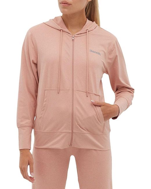 Bench Pink 'Zip Up Hoodie