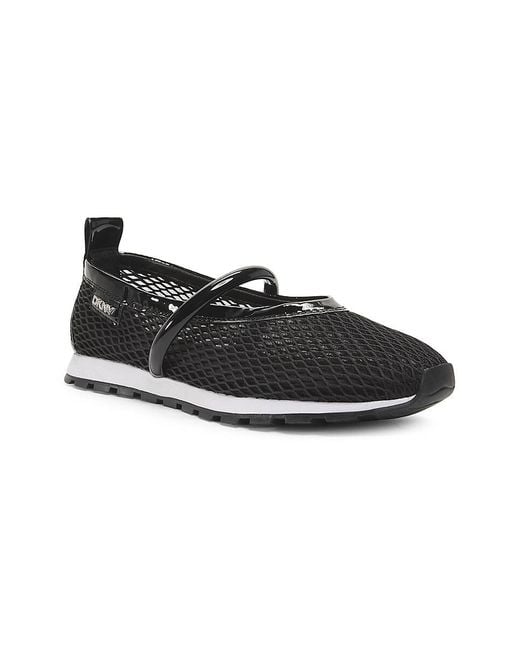 DKNY Black Dalhart Knit Ballet Flats