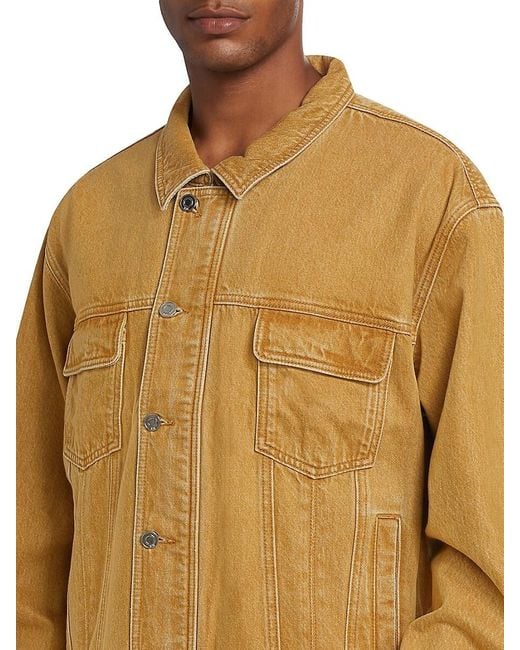 RTA Natural Danny Vintage Denim Jacket for men
