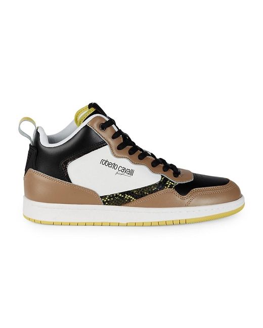 roberto cavalli high top sneakers