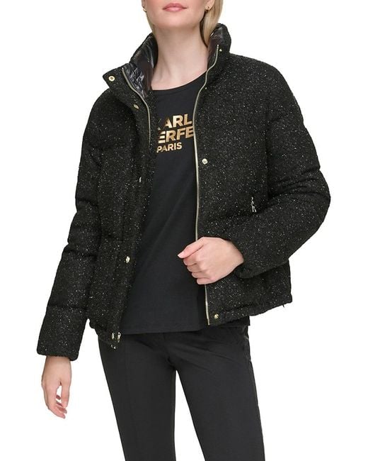 Karl lagerfeld packable down jacket hotsell