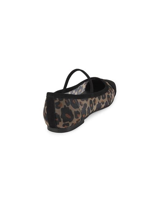 Saks Fifth Avenue Black Harper Mary Jane Flats