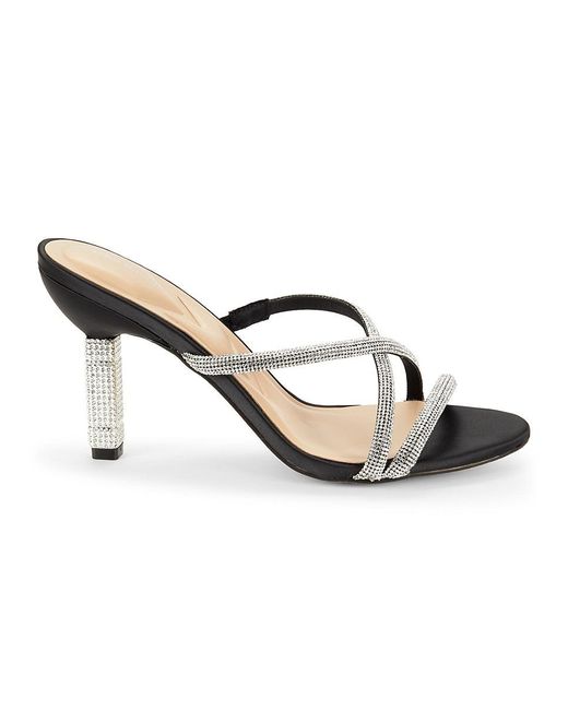 Charles David Black Carolyn 55mm Embellished Sandals