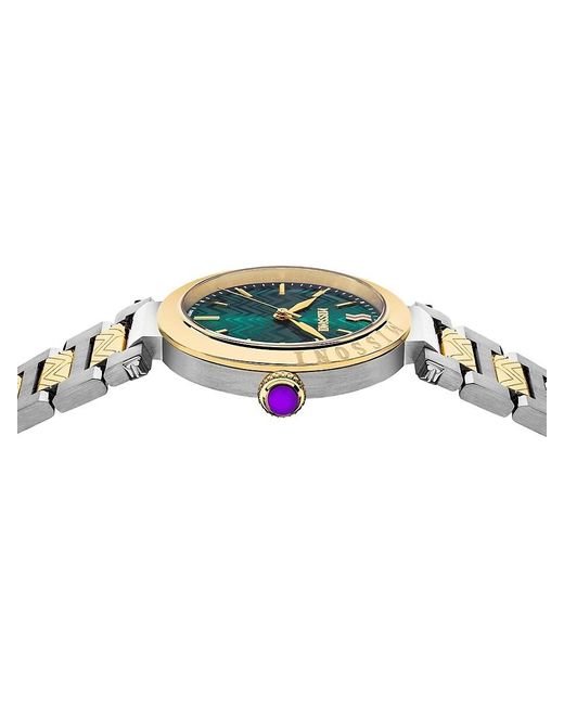 Missoni Metallic Atelier 35mm Two Tone Stainless Steel Bracelet Watch