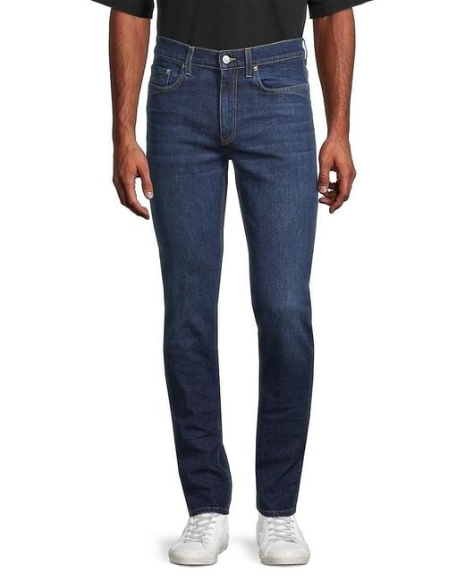BLK DNM Blue Fading Skinny-Fit Jeans for men