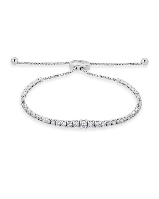 Saks Fifth Avenue Fringe Diamond And 14k White Gold Bracelet in Metallic Lyst