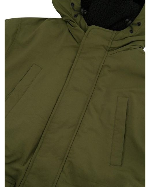 Wesc Green Winter Hooded Parka for men
