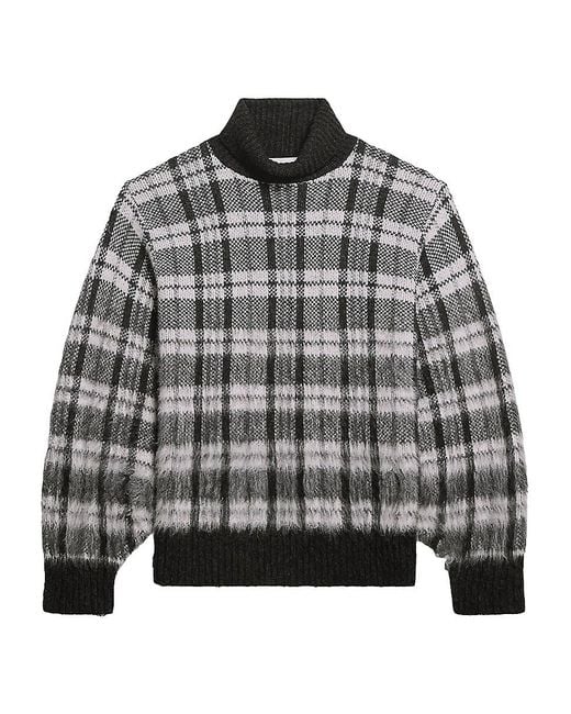 Helmut Lang Gray Chunky Turtleneck Sweater for men