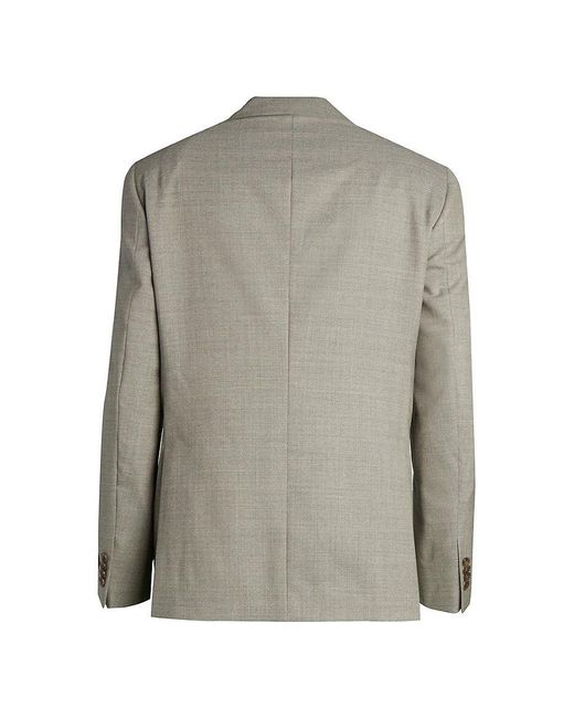 Jack Victor Wool Modern Fit Blazer in Gray for Men | Lyst