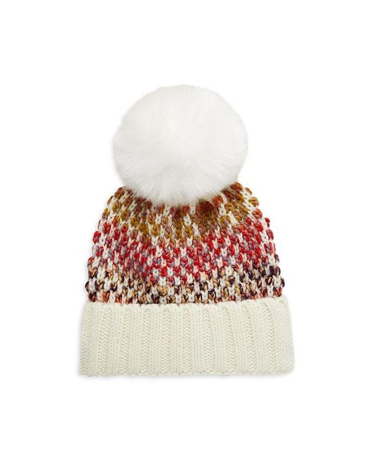 Kyi Kyi Faux Fur Pom-pom Wool-blend 