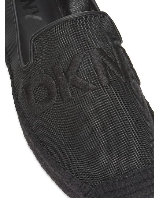 DKNY Natural Malladra Embroidered Logo Espadrilles