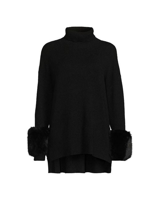Fur clearance cuff jumper